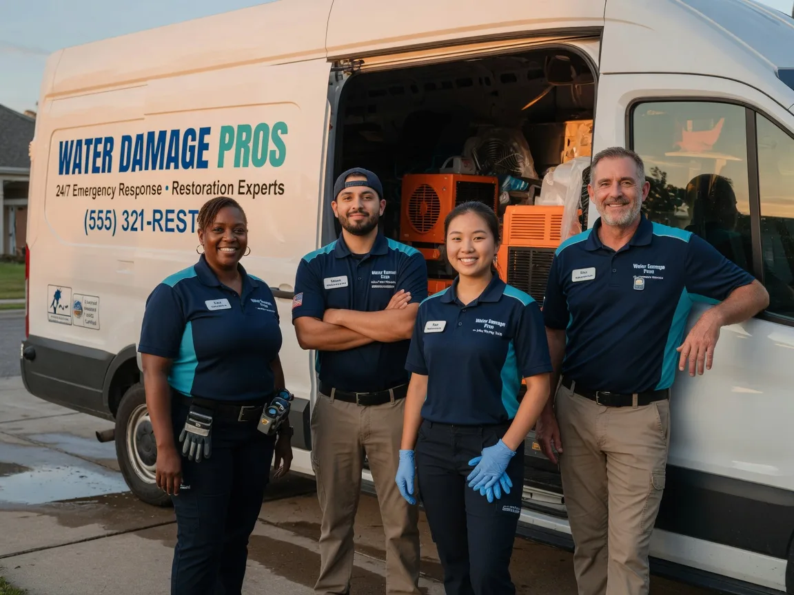Water Damage Restoration company in Oriental, NC